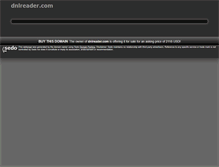 Tablet Screenshot of dnlreader.com